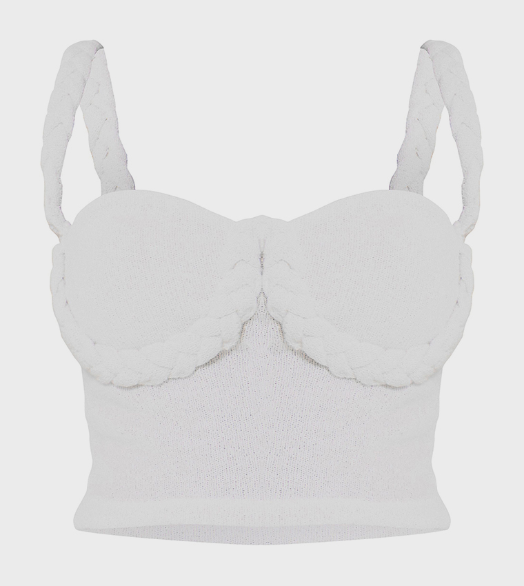 Petite Pleat Detail Cami Top