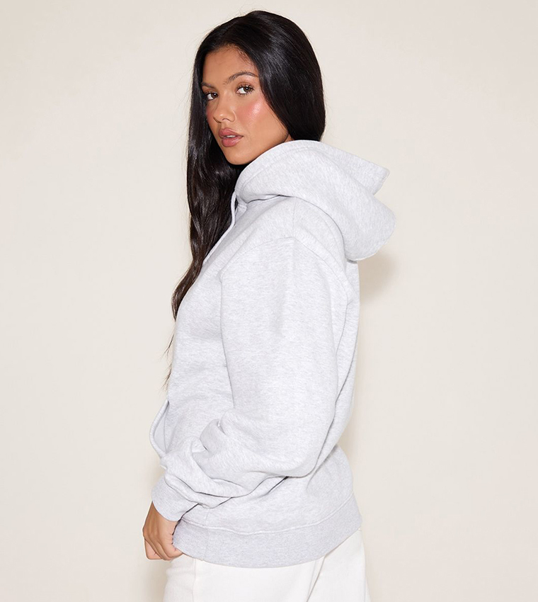 Embroidered Oversized Hoodie
