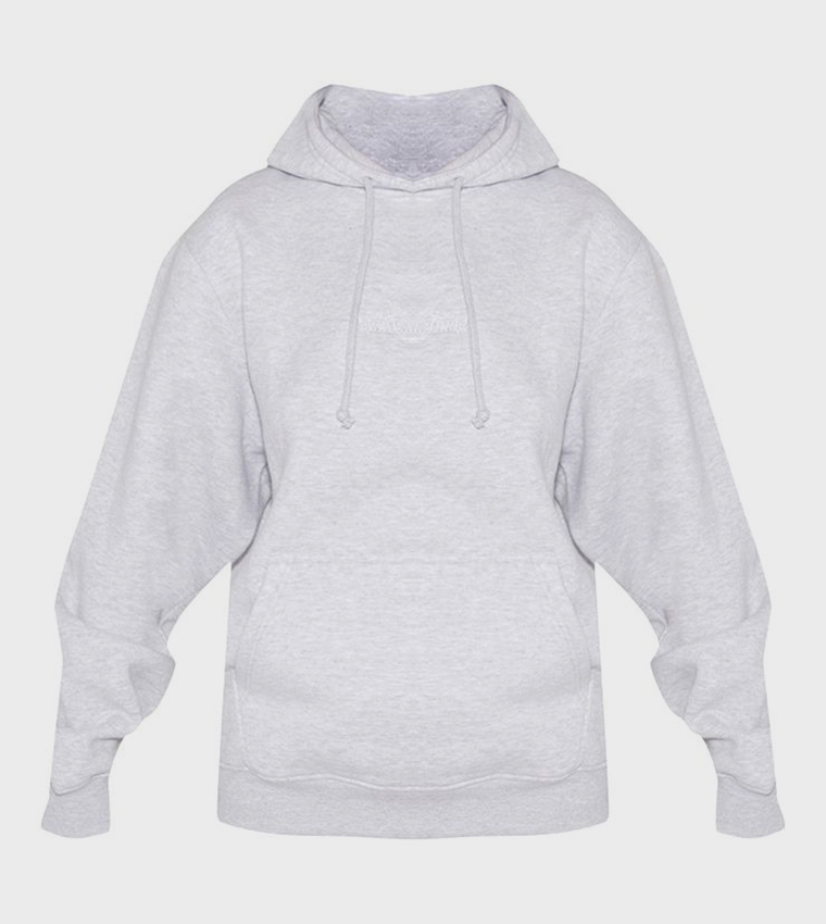 Embroidered Oversized Hoodie