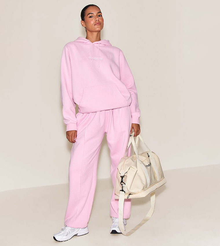 Embroidered Oversized Hoodie