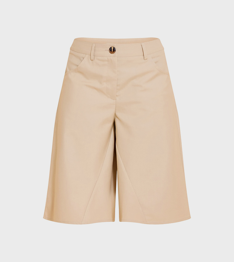High Waist Extreme Wide Leg Shorts