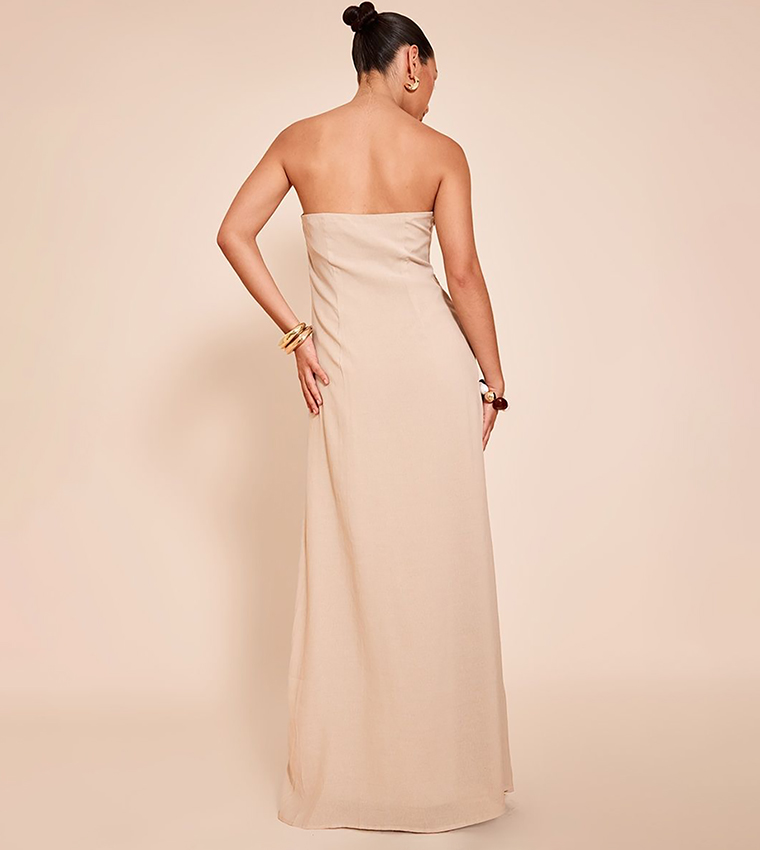 فستان ماكسي سترابلس