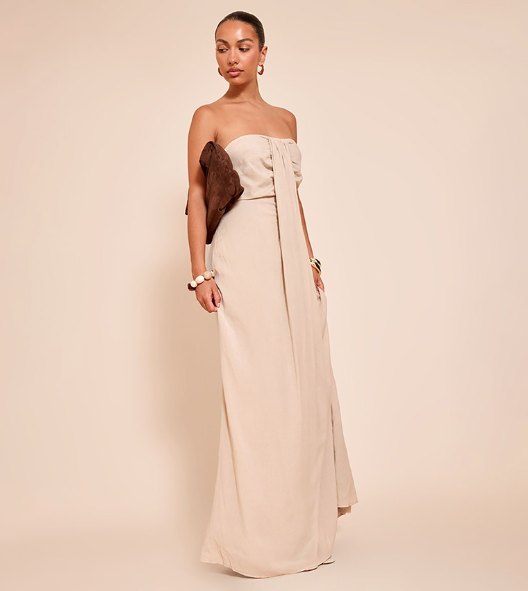 فستان ماكسي سترابلس