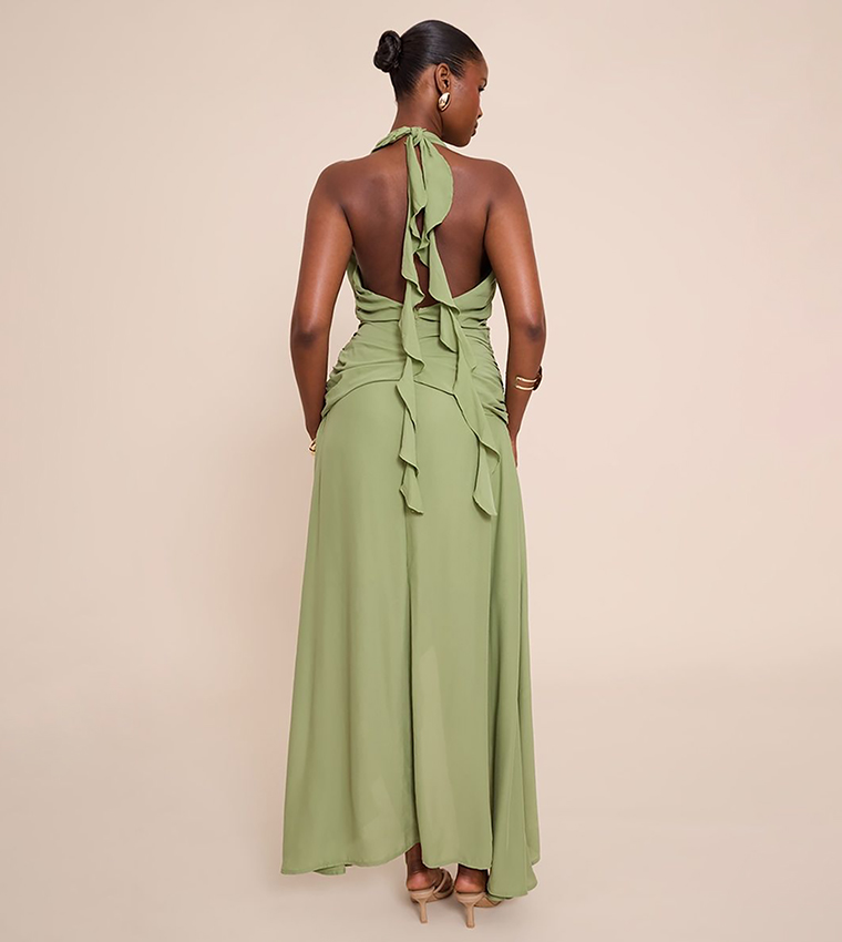 فستان ماكسي شيفون 