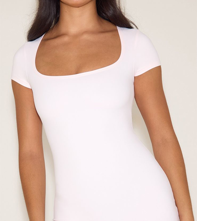 Baby Square Neck Contour Sculpt Unitard