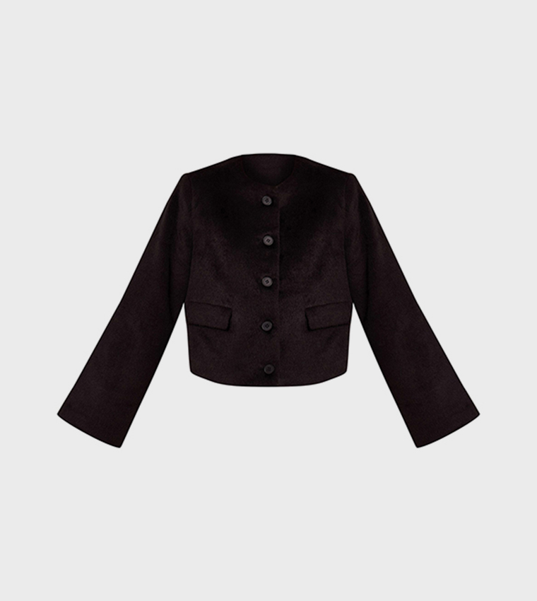 جاكيت صوف بزر 