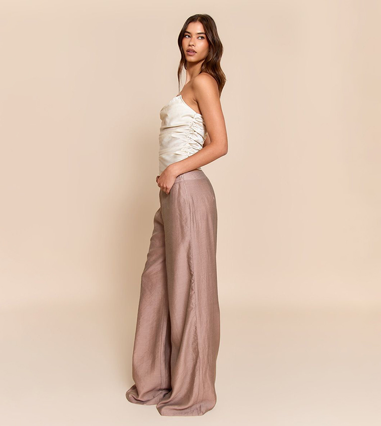 توب كورسيه ساتان بكشكشة 