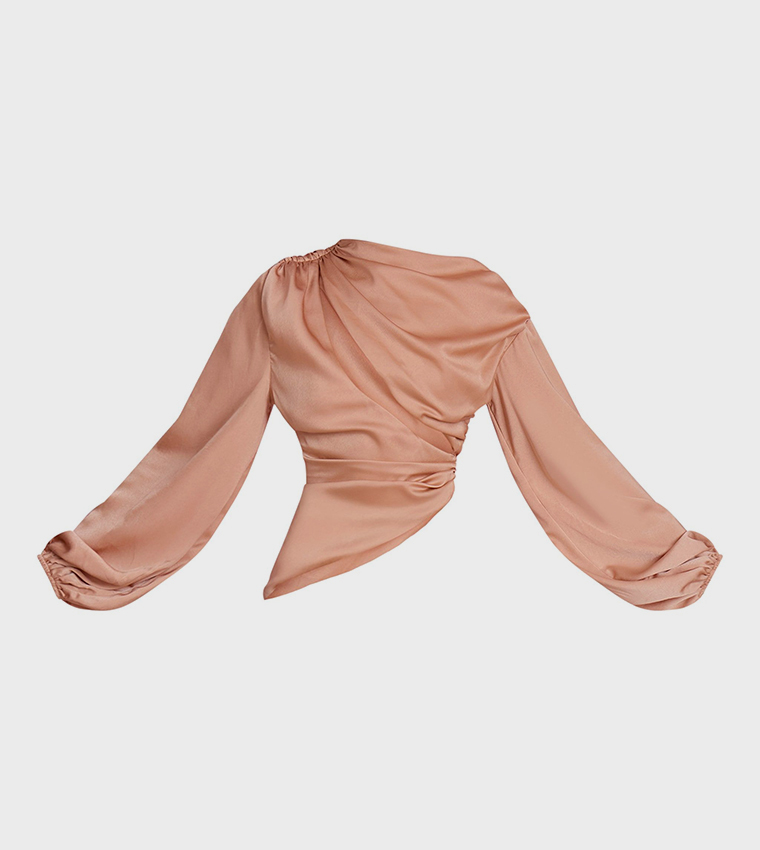 توب ساتان كم طويل 