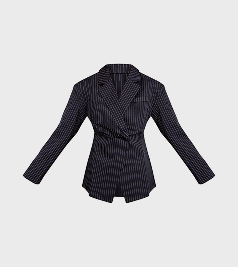 جاكيت بخصر مزموم