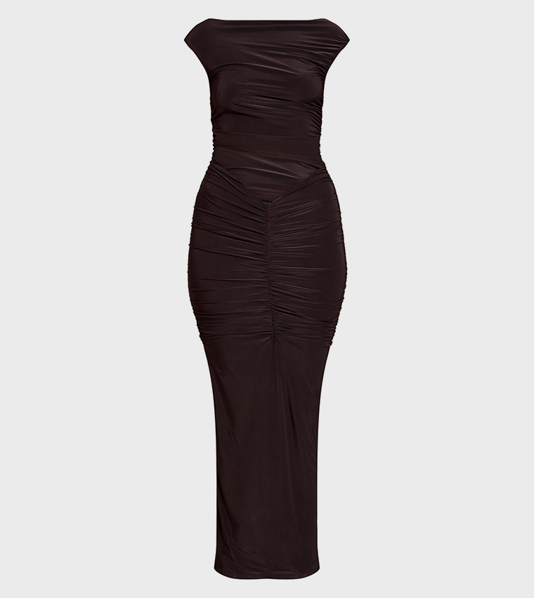 فستان ماكسي اوف شولدر 