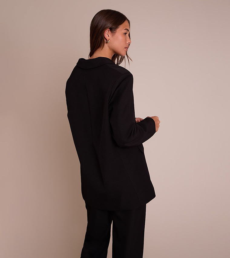 Solid Oversized Blazer