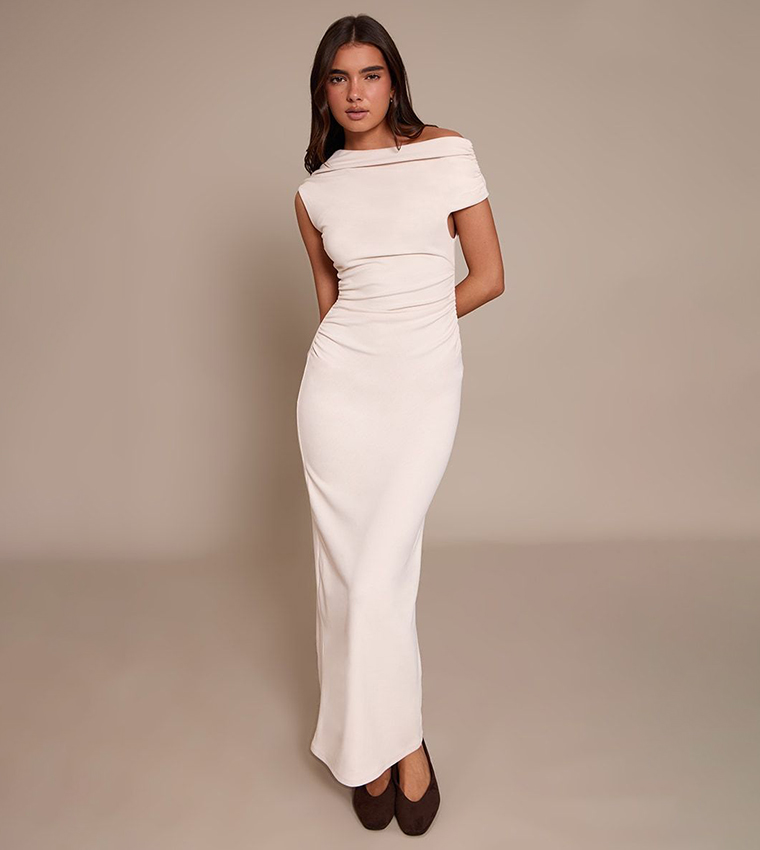 Super Soft Asymmetric Bodycon Mini Dress