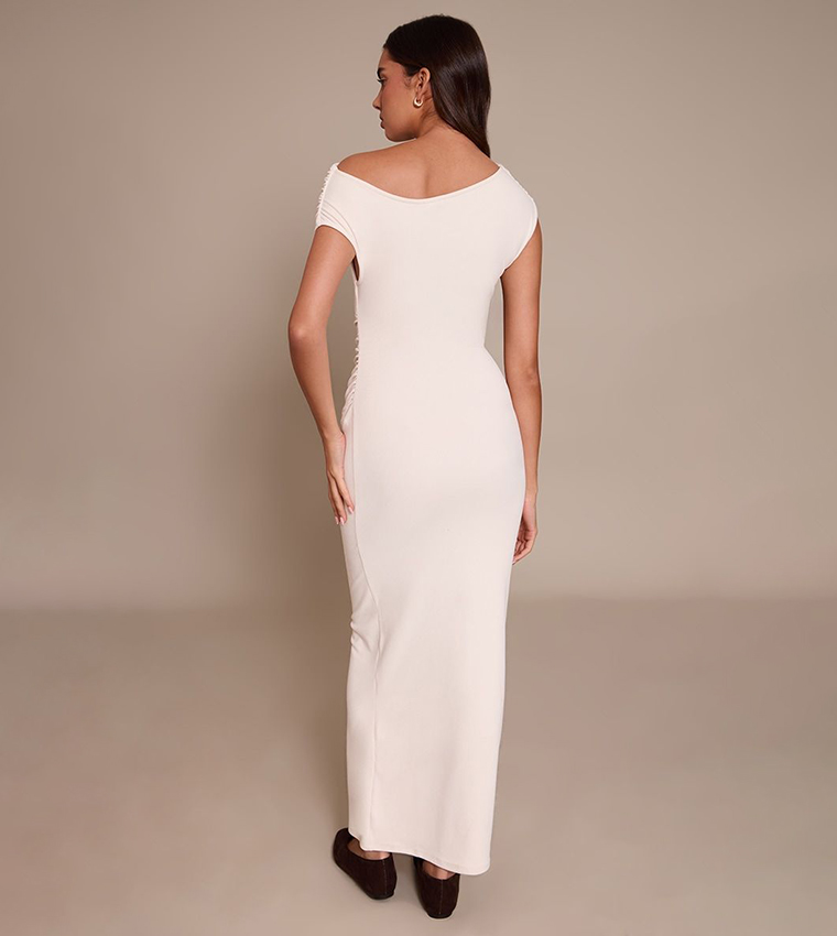 Super Soft Asymmetric Bodycon Mini Dress