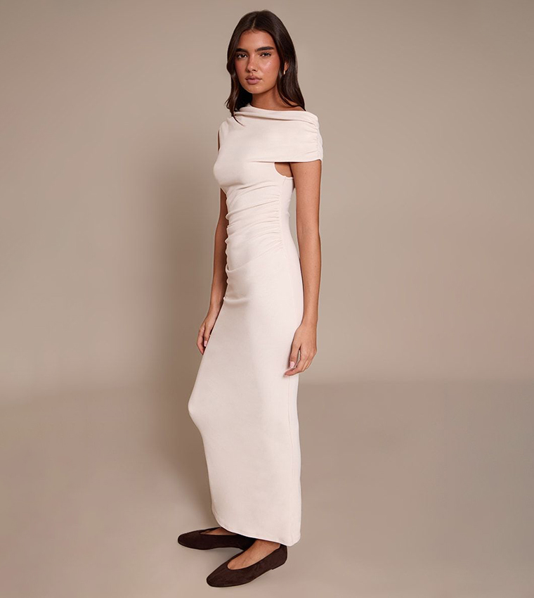 Super Soft Asymmetric Bodycon Mini Dress