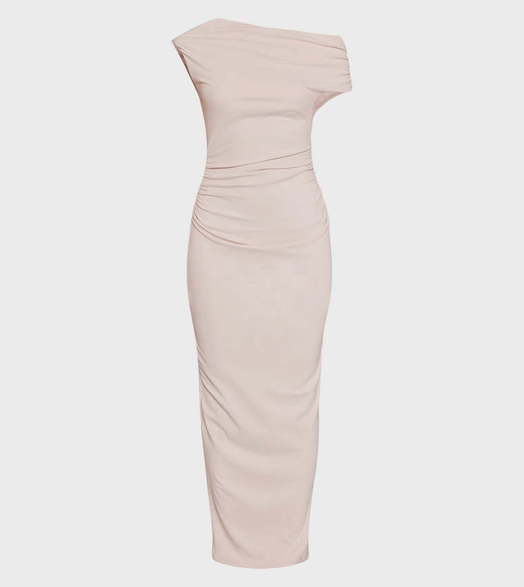 Super Soft Asymmetric Bodycon Mini Dress