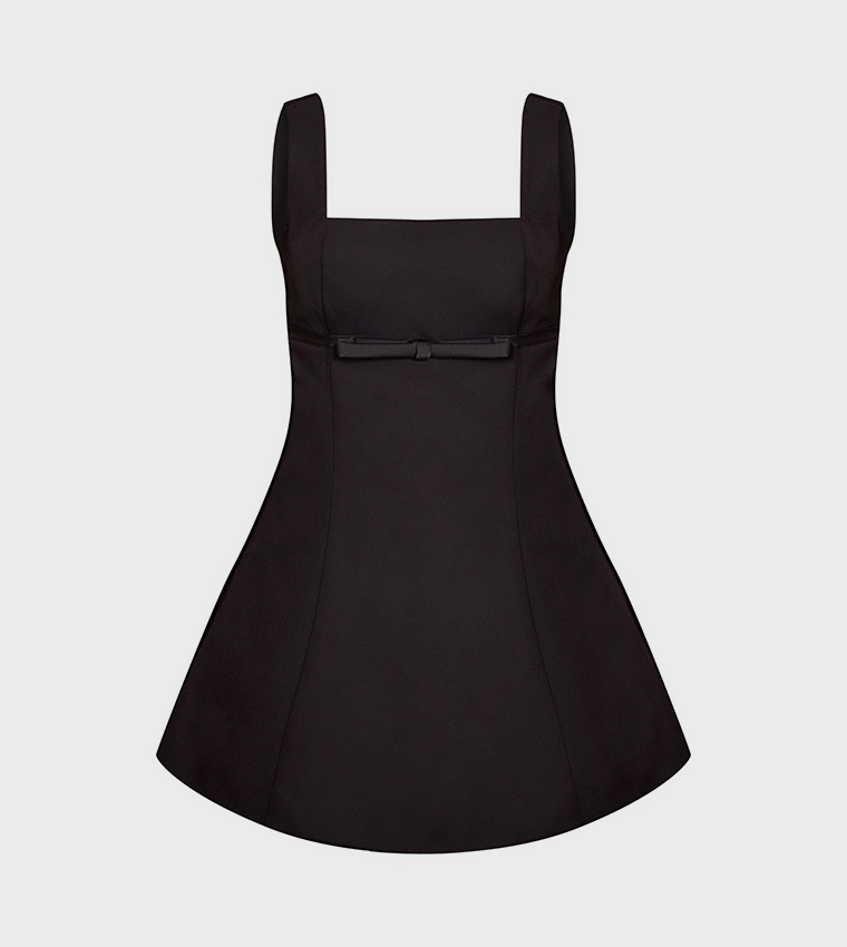 Petite Premium Belt Detail Shift Mini Dress