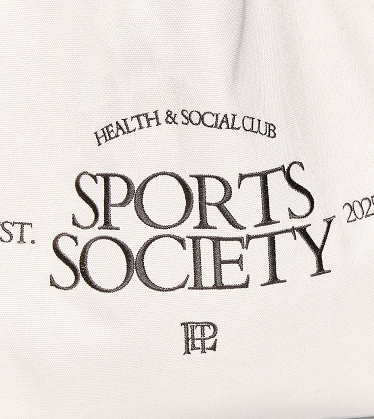 Sports Society Canvas Tote Bag