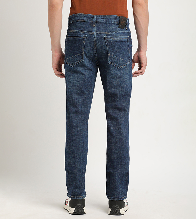 Mid-Rise Slim Fit Jeans