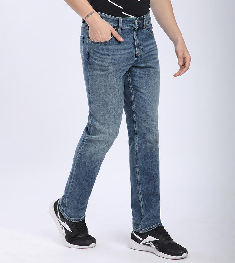 Faded Slim Fit Jeans