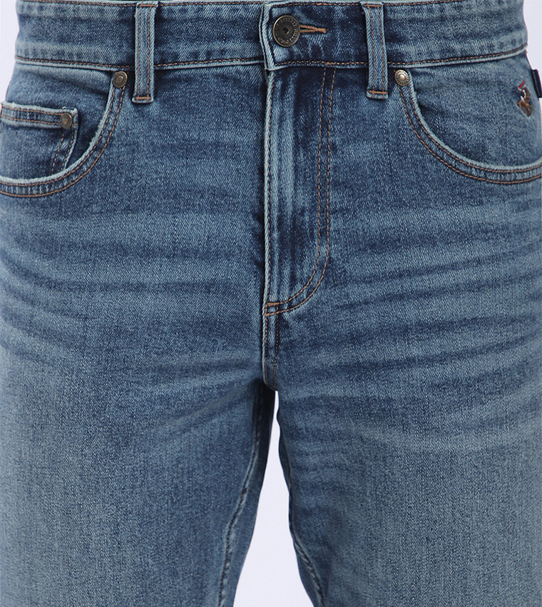 Faded Slim Fit Jeans