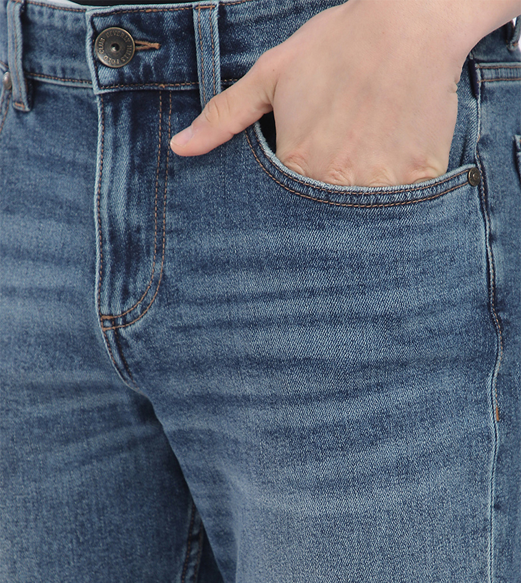Faded Slim Fit Jeans