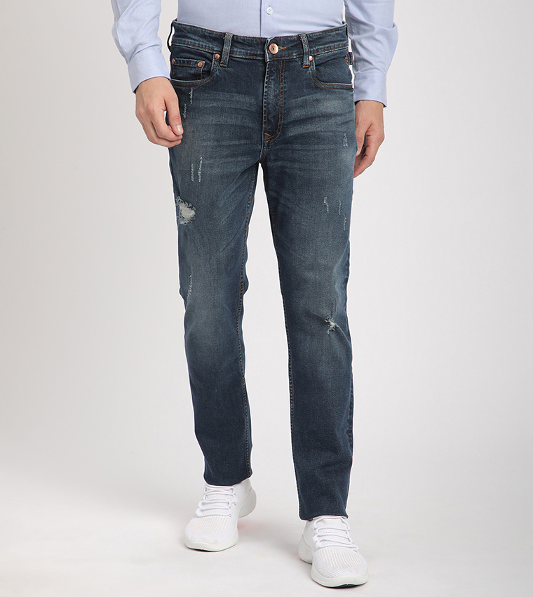 Ripped Slim Fit Jeans