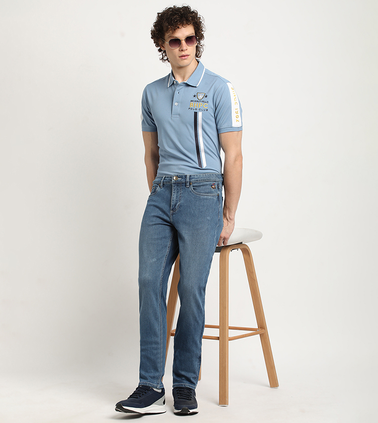 Mid-Rise Slim Fit Jeans