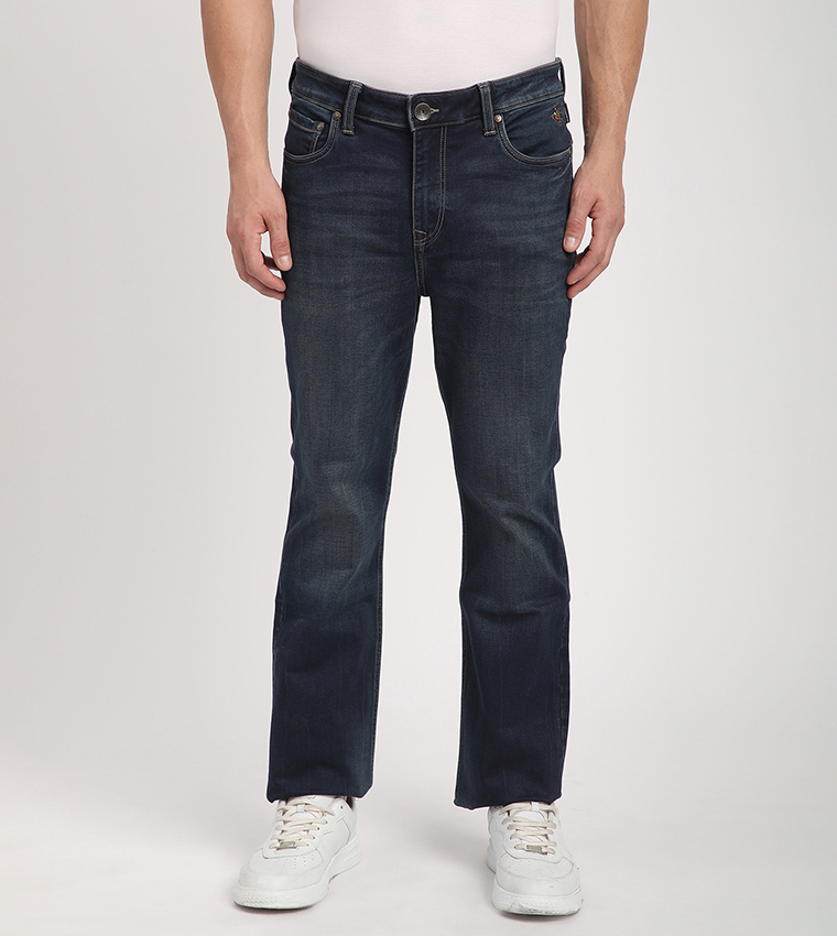 Faded Bootcut Jeans