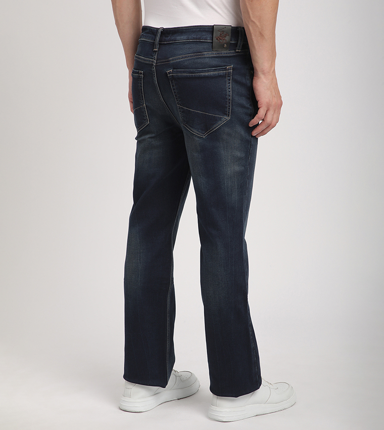 Faded Bootcut Jeans