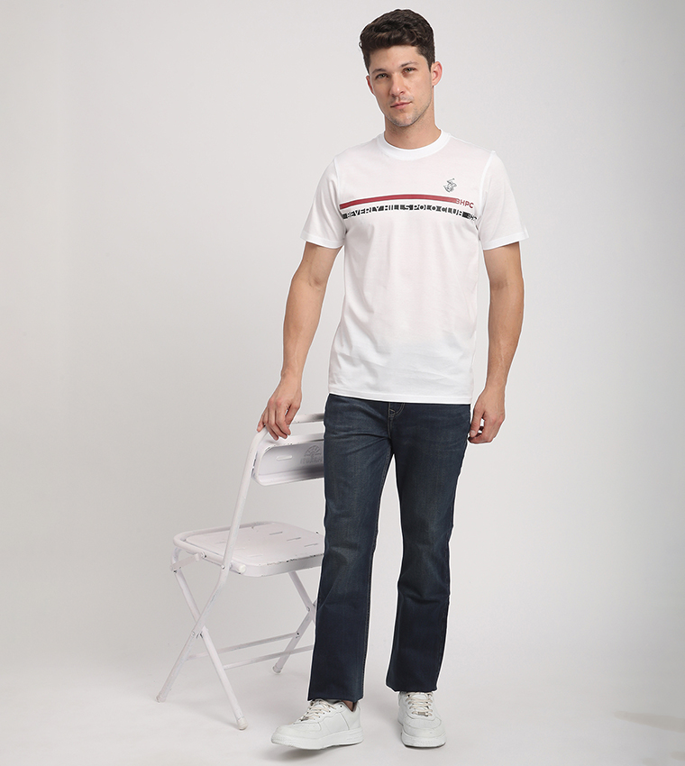 Faded Bootcut Jeans