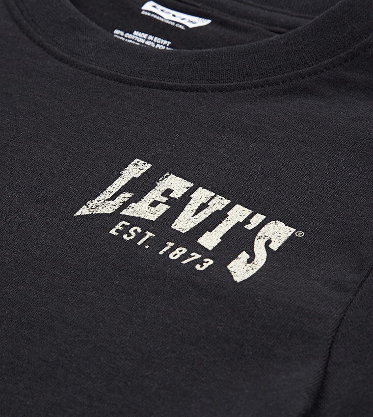 Back Printed Crew Neck T-Shirt