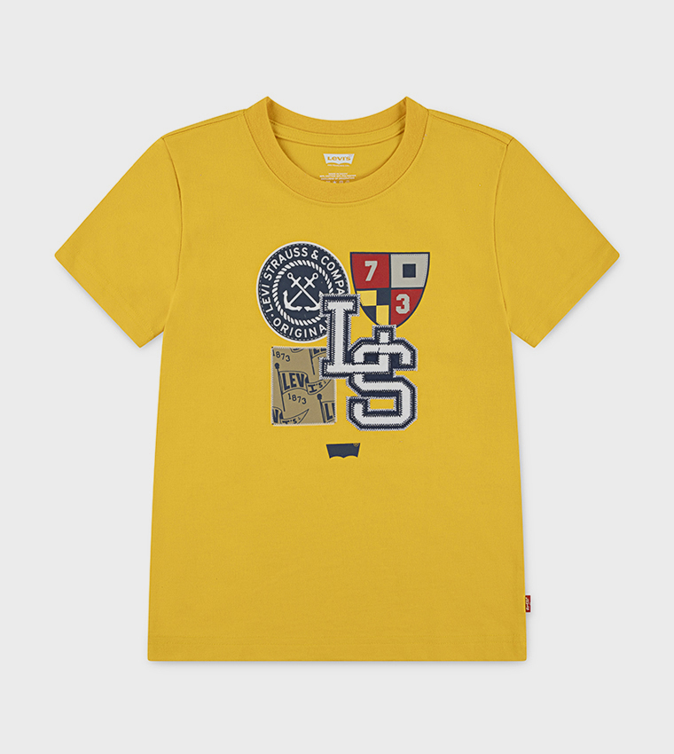 Sailing Patch Detail Crew Neck T-Shirt