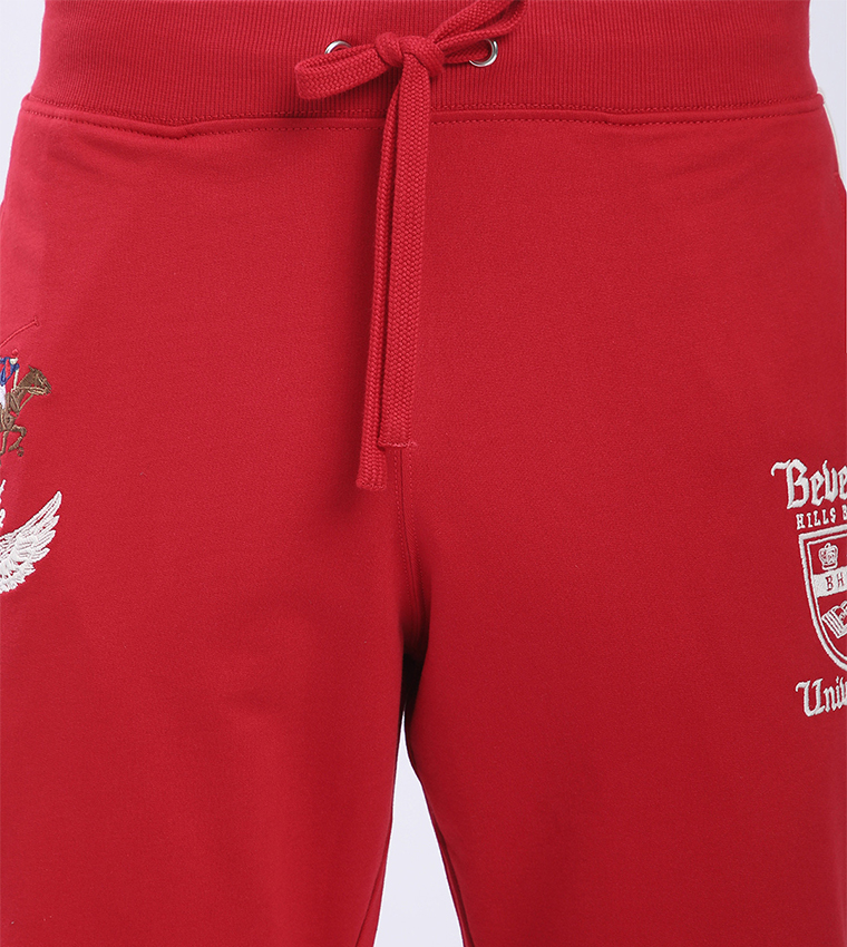 Logo Detail Drawstring Waist Sweatpants