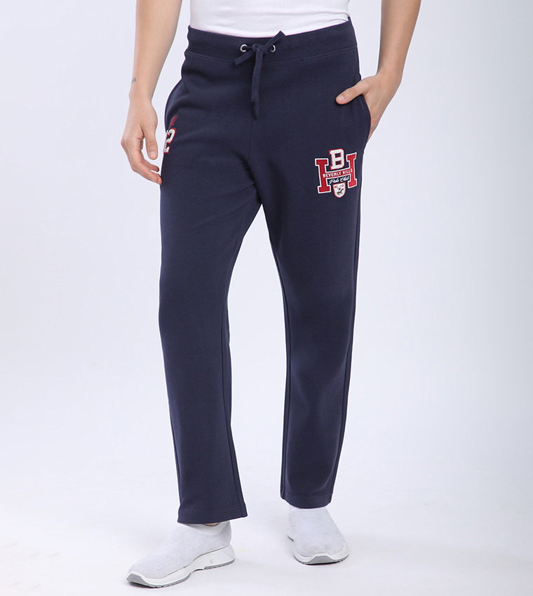 Logo Detail Drawstring Waist Sweatpants