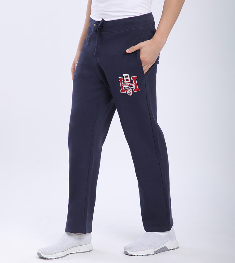 Logo Detail Drawstring Waist Sweatpants