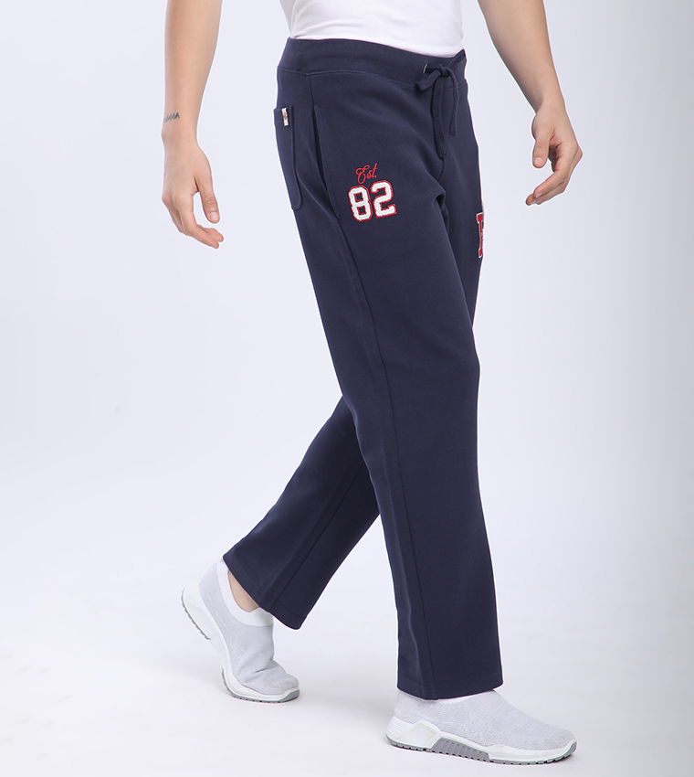 Logo Detail Drawstring Waist Sweatpants