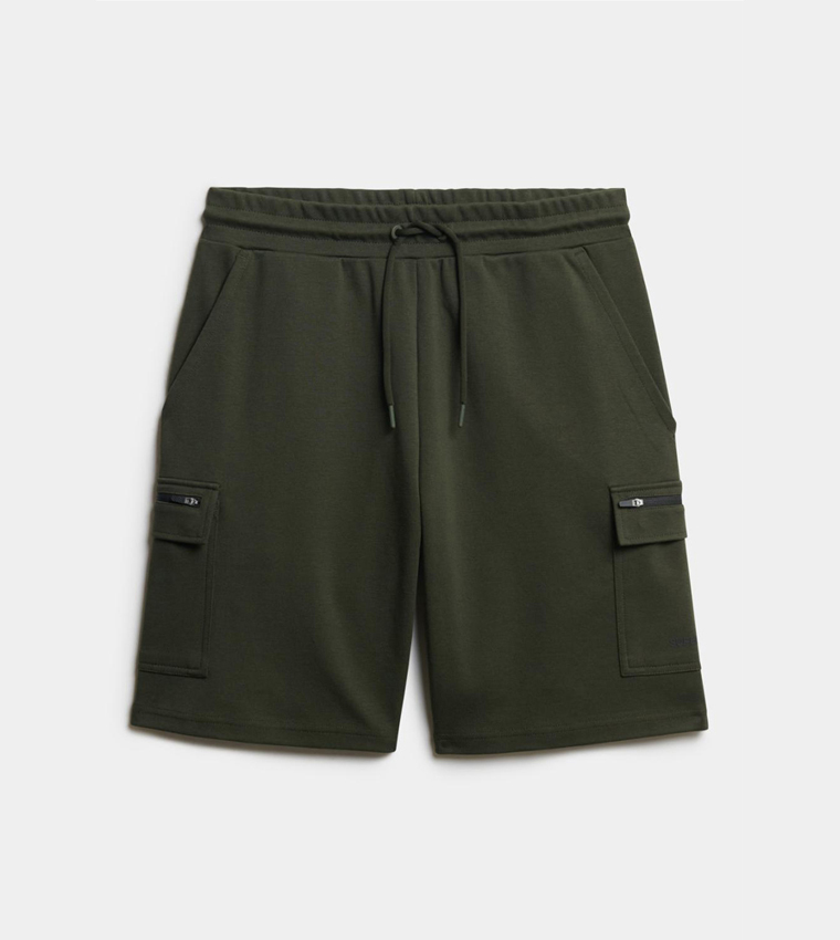 Tech Logo Printed Cargo Shorts