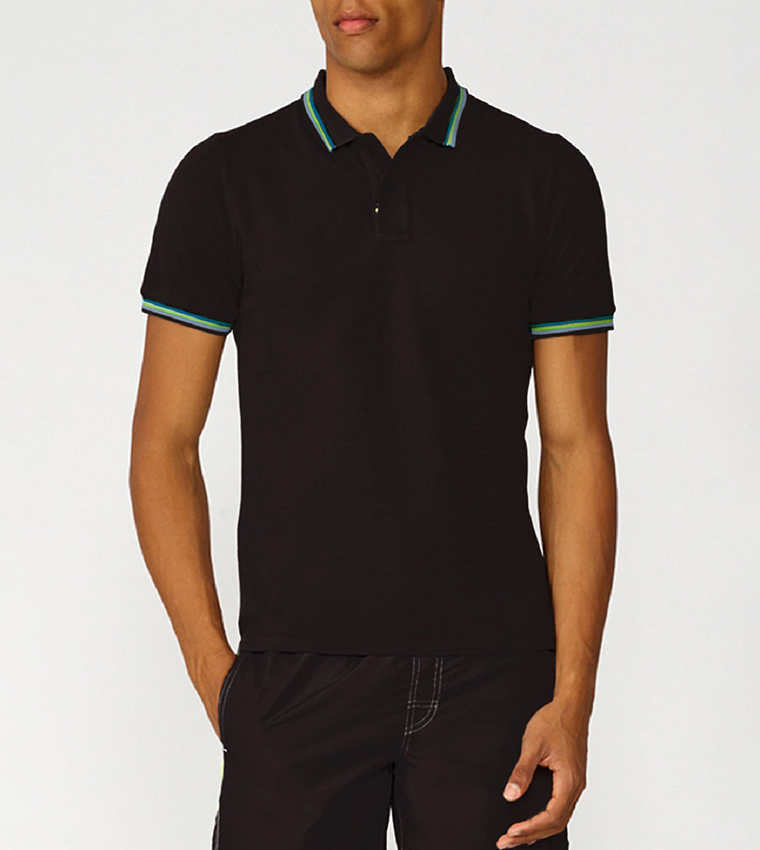 Solid Short Sleeves Polo T-Shirt