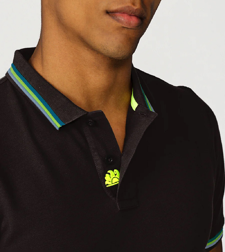 Solid Short Sleeves Polo T-Shirt