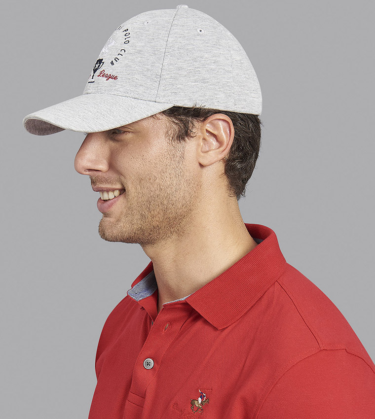 Grey 2025 polo cap