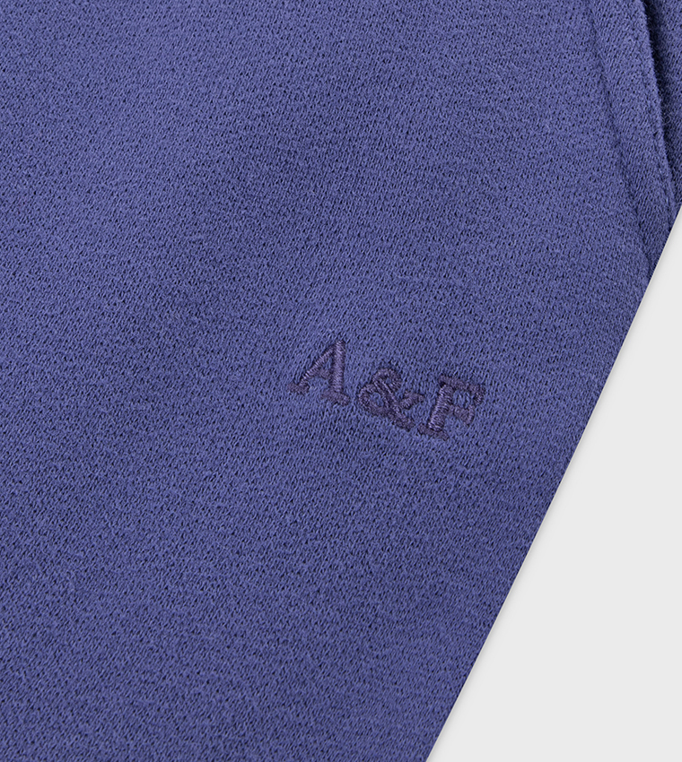 Logo Embroidered Wide Leg Sweatpants