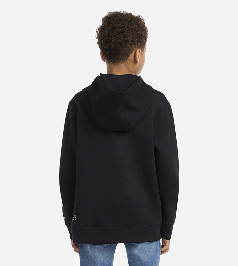 Printed Neon Knitted Sweatshirt