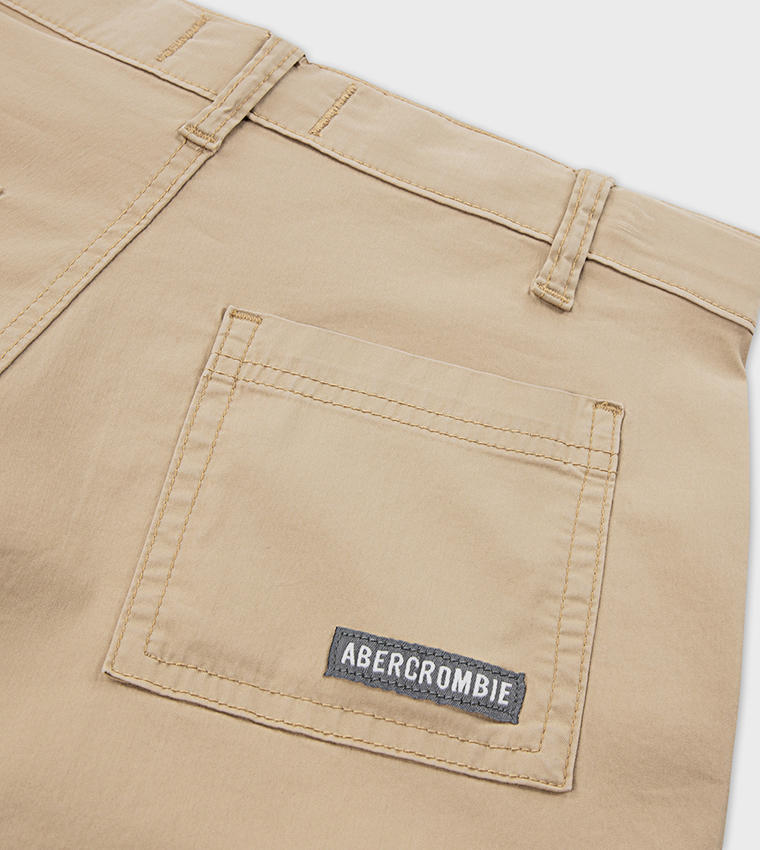 Solid  Baggy Cargo Shorts