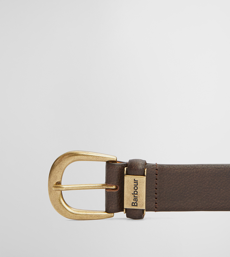 Clyde Leather Buckle Belt