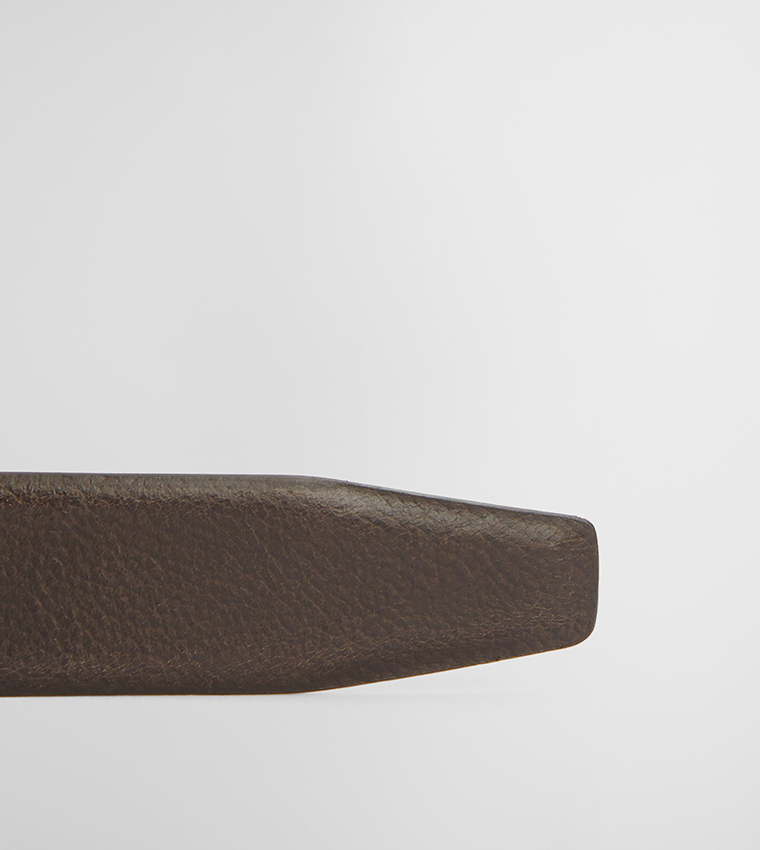 Clyde Leather Buckle Belt