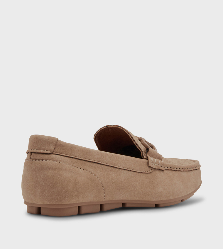 M-SEALLO Metal Accent Loafers