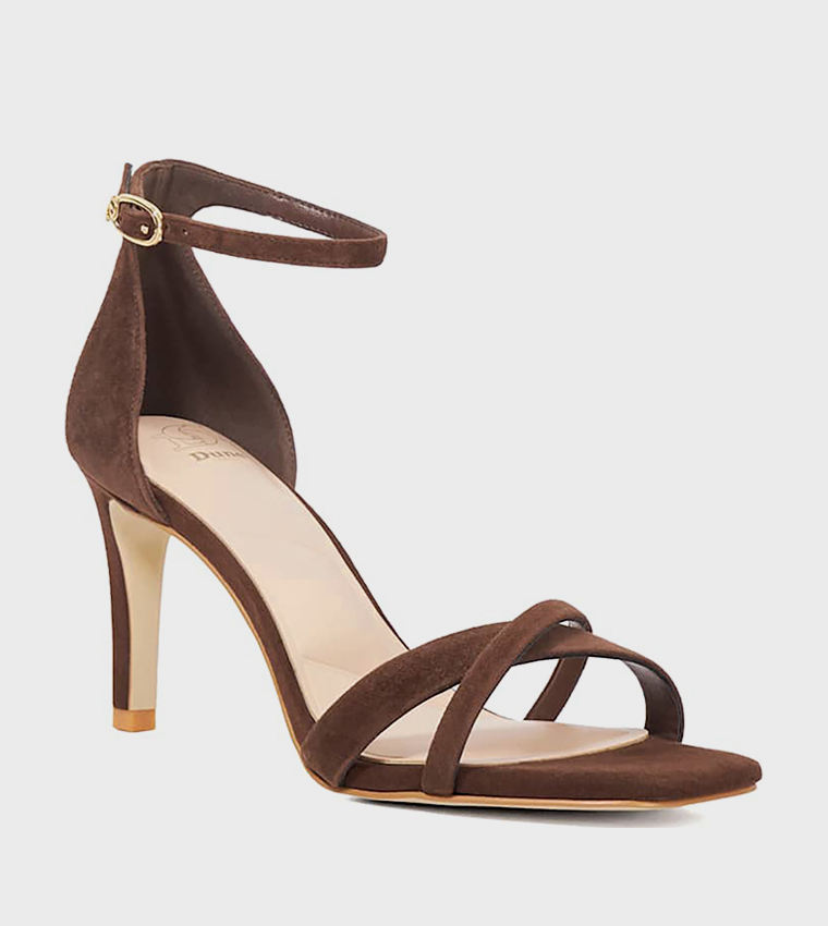 MADRINA Ankle Strap Heeled Sandals