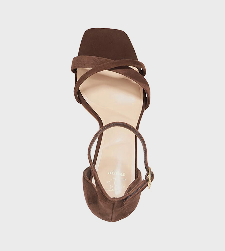 MADRINA Ankle Strap Heeled Sandals