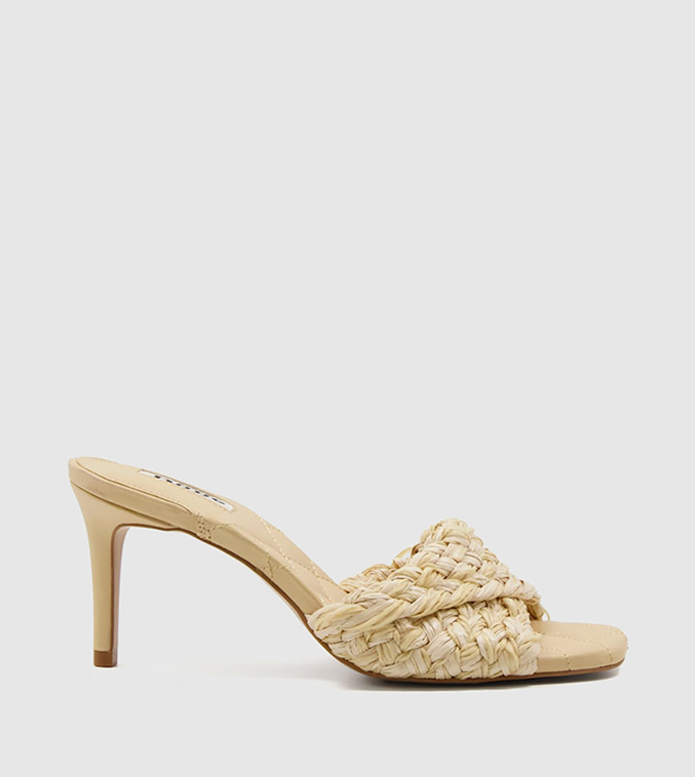 MADURA Square Toe Heeled Sandals