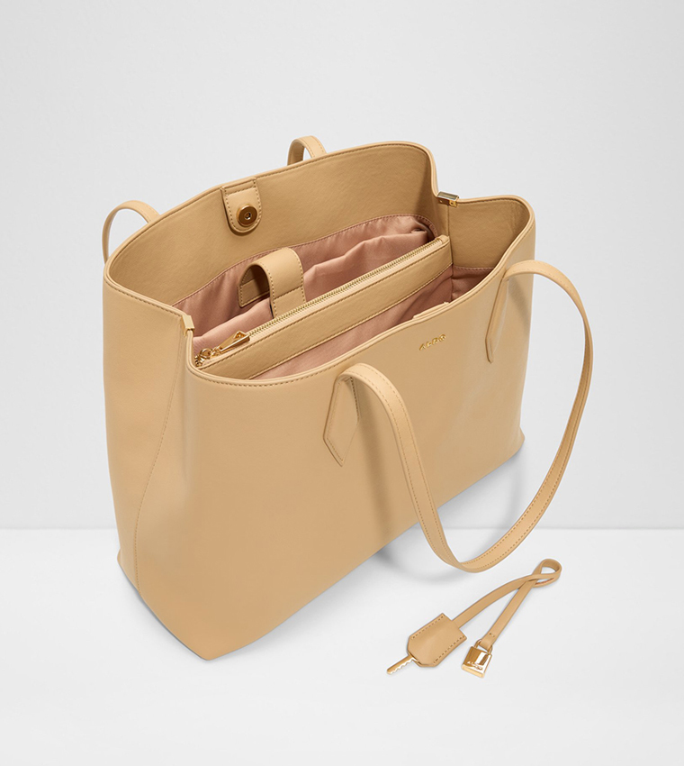 MAELA Textured Tote Bag